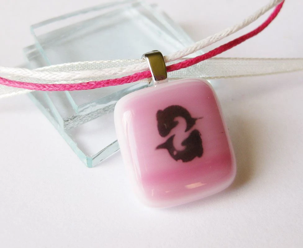 Horoszkópos üvegmedál - Nyilas