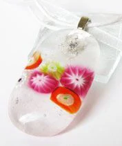 Vízi millerét üvegmedál