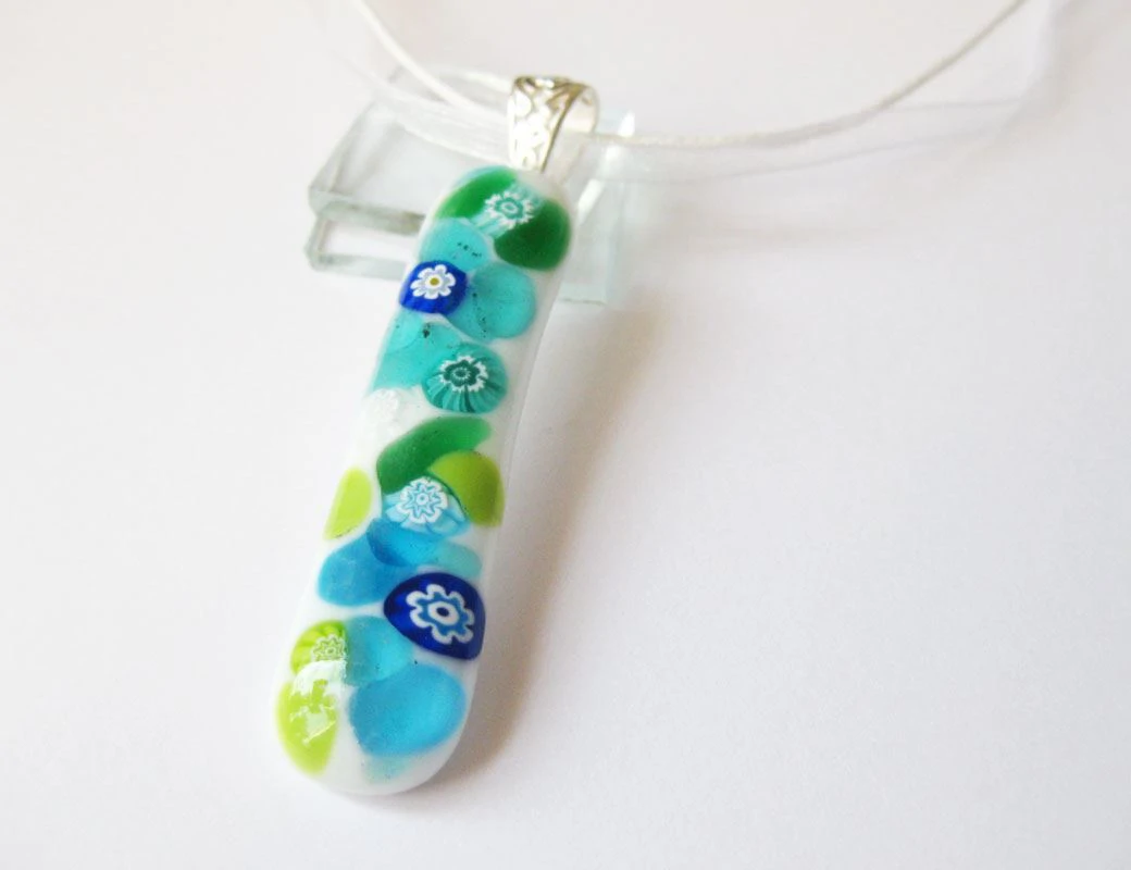 Tündérkert üvegmedál