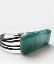 Türkiz üvegékszer karkötő