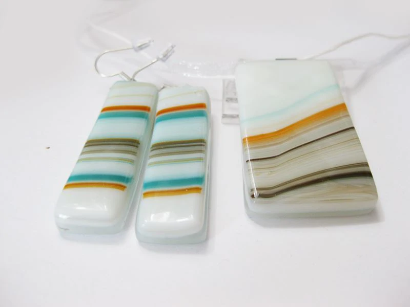 Edina üvegékszer szett