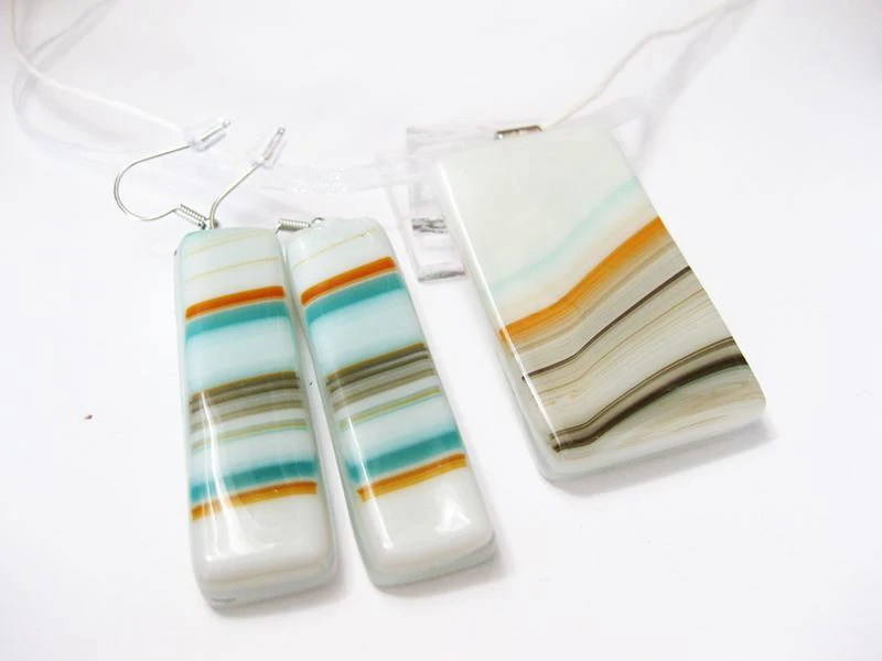 Edina üvegékszer szett