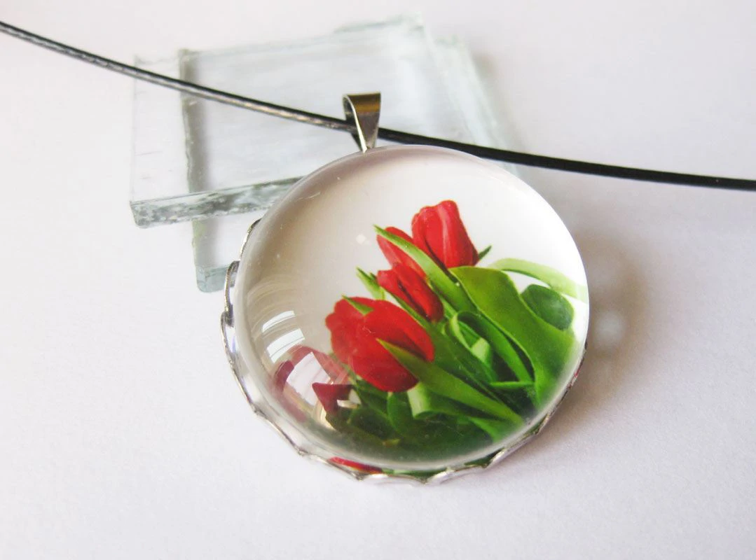 Tulipáncsokor medál