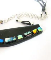 Klaudia üvegékszer nyaklánc