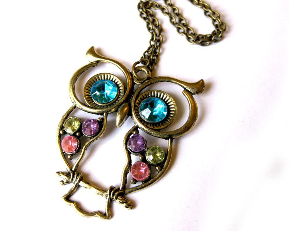 Bagolyka stasszal medál