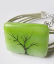 A természet fája üvegékszer karkötő