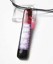 Rózsatündér útja üvegmedál