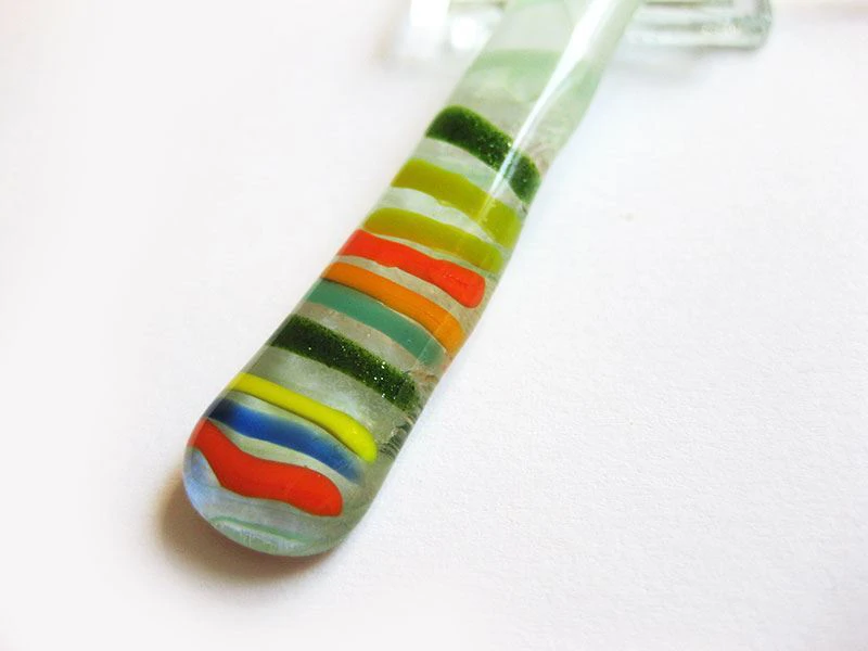 Zöld cukorka üvegmedál