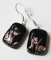 Egyedi dichroiv fülbevaló