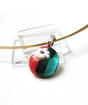 csepp virágmedál kislányoknak