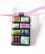 Patchwork üvegmedál