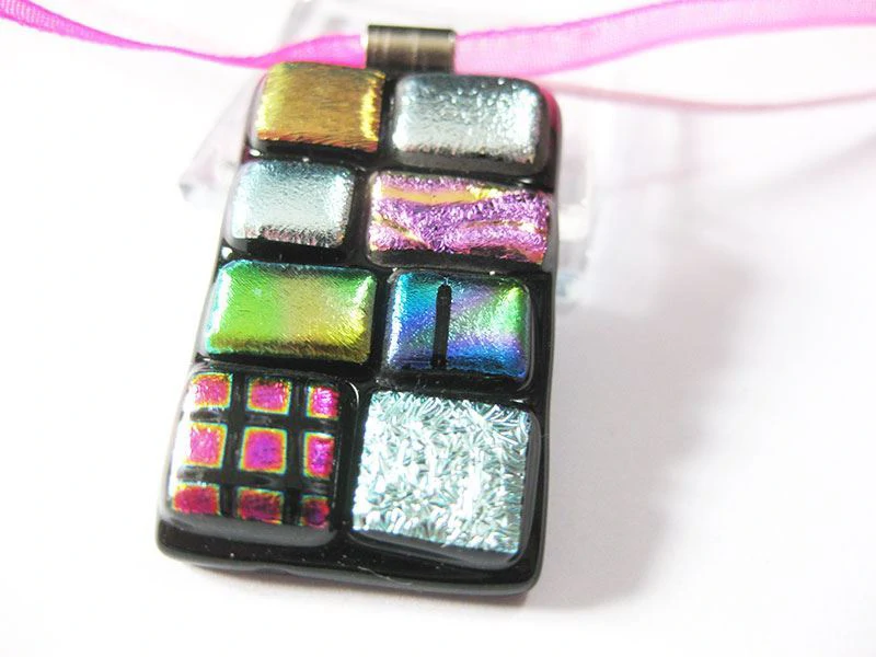 Patchwork üvegmedál