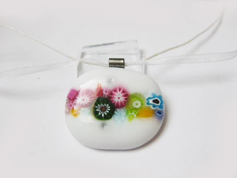 Nyári millesor üvegmedál