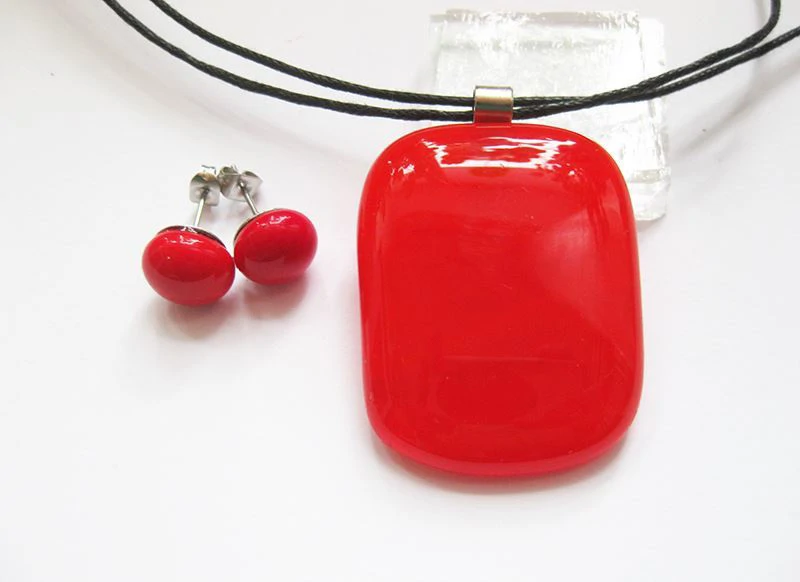 Piros ékszerszett 2