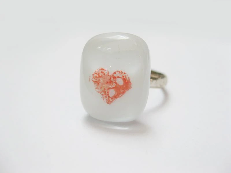 Szívecskés gyűrű 