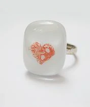 Szívecskés gyűrű 