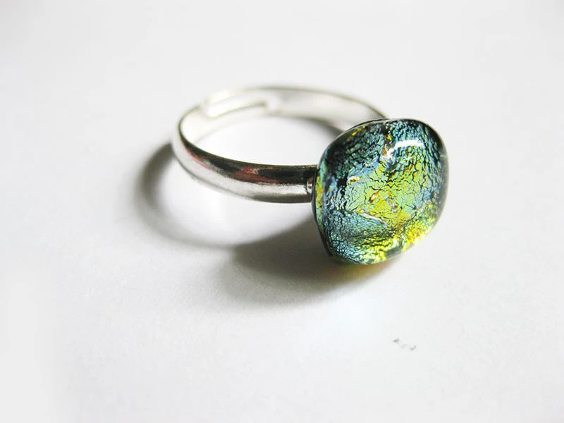 Pici Tündérvölgy üvegékszer gyűrű