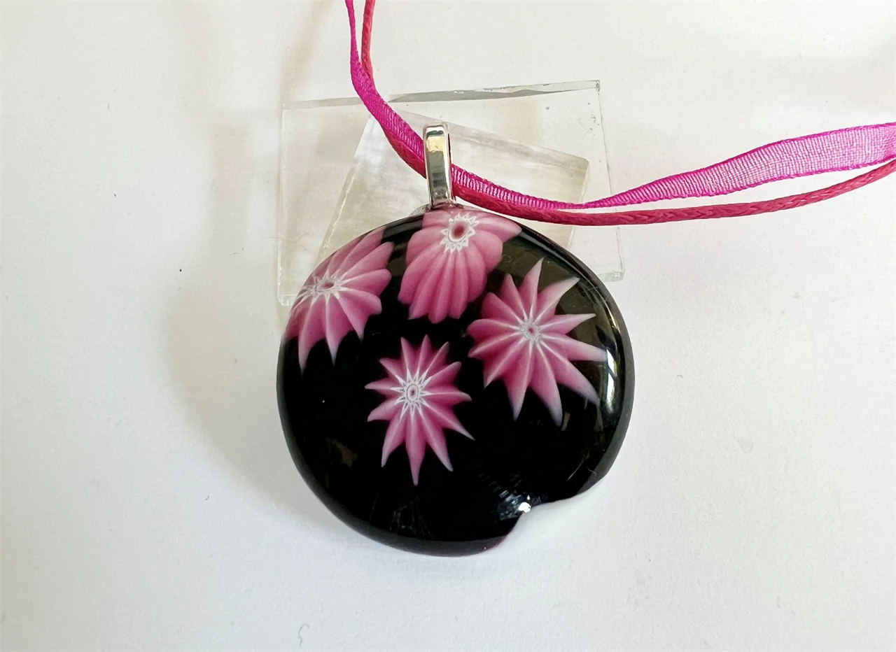 Rózsaszín millefiori