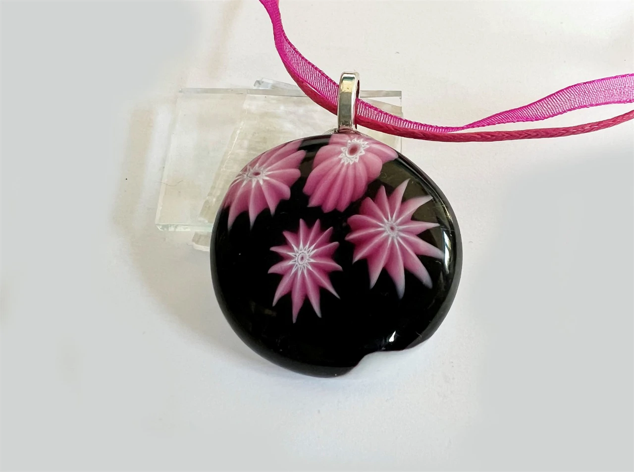 Rózsaszín millefiori