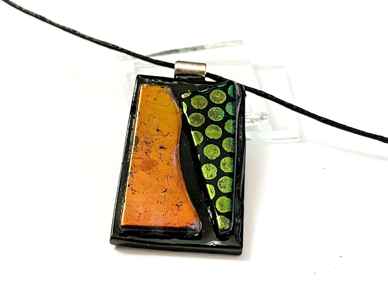 dichroic üvegmedál