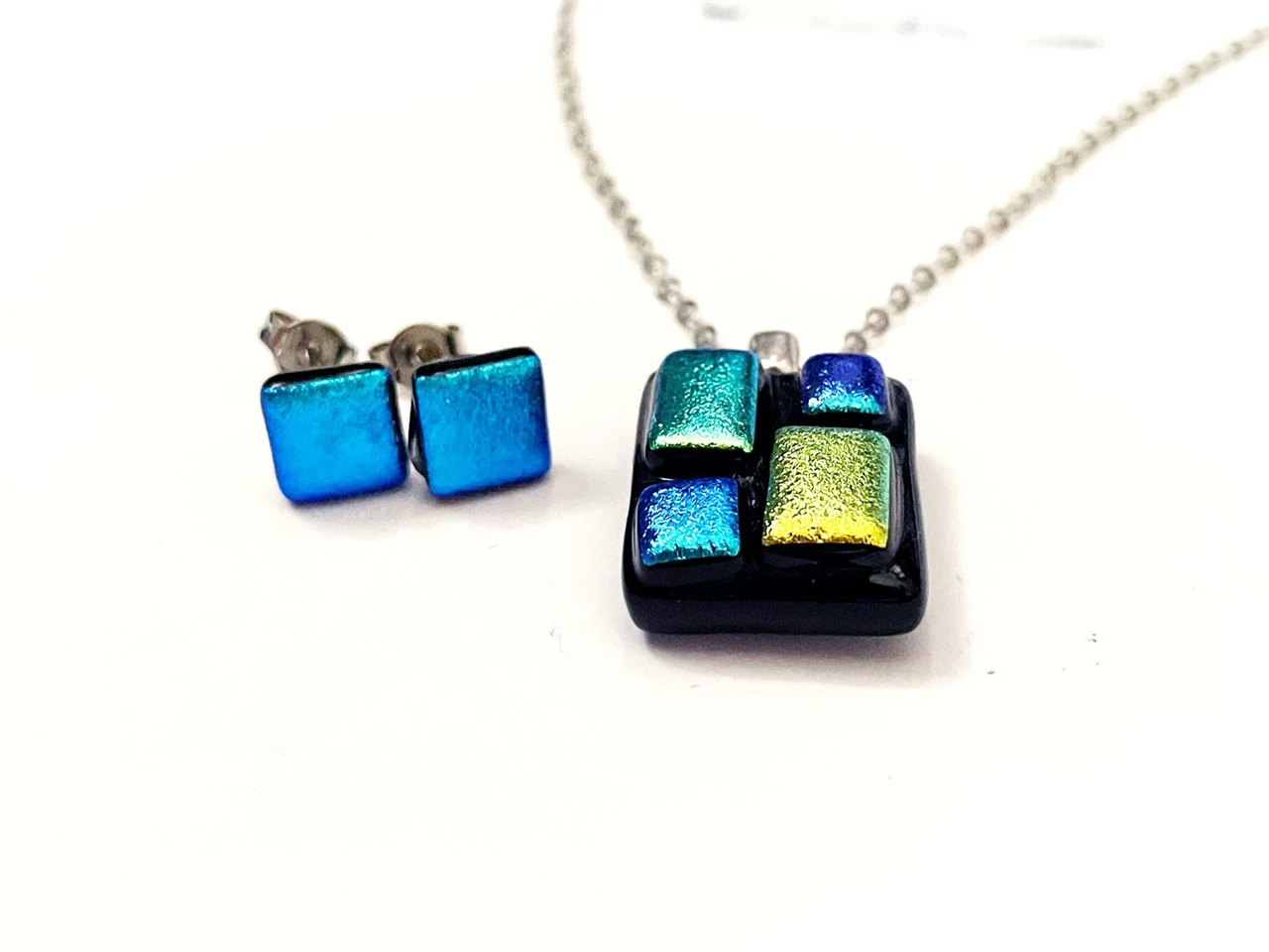 patchwork ékszerszett