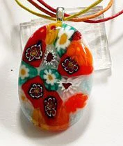 millefiori virágcsokor