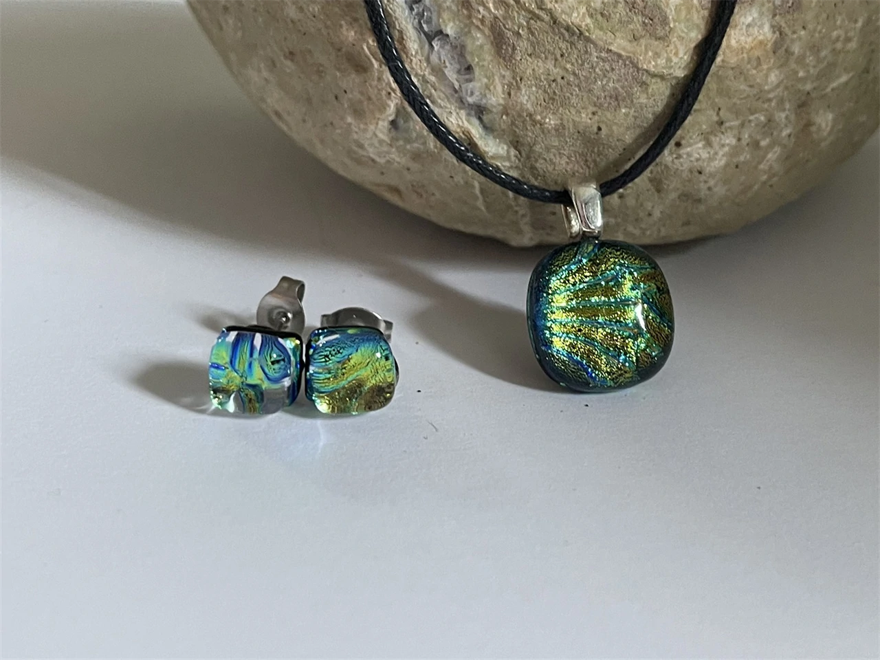 Pici szikraeső üvegékszer szett