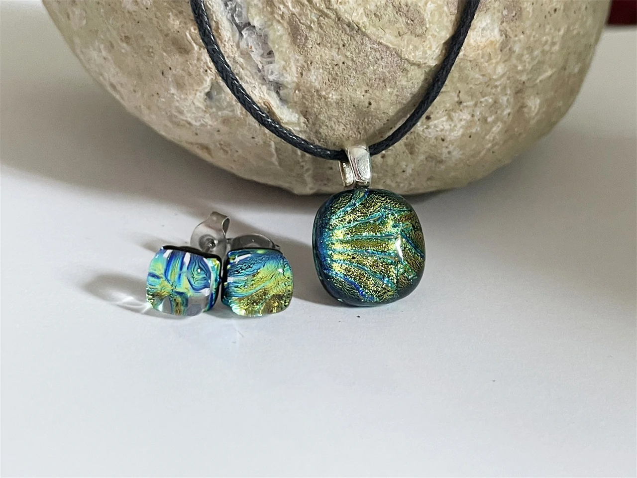 Pici szikraeső üvegékszer szett