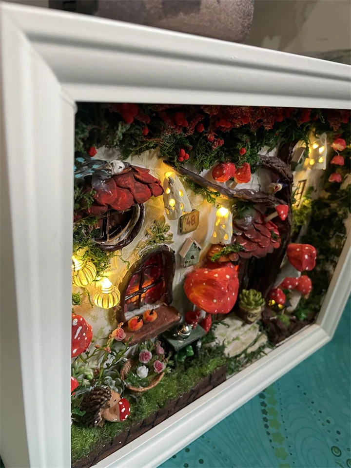 miniatűr dobozkép,gomba