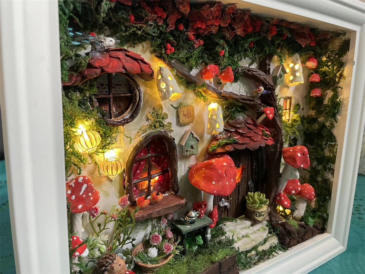 miniatűr dobozkép,gomba