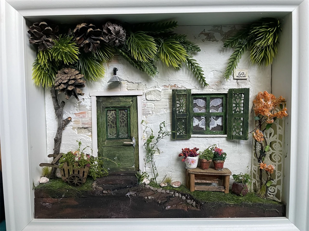 miniatűr dobozkép,fenyves utca