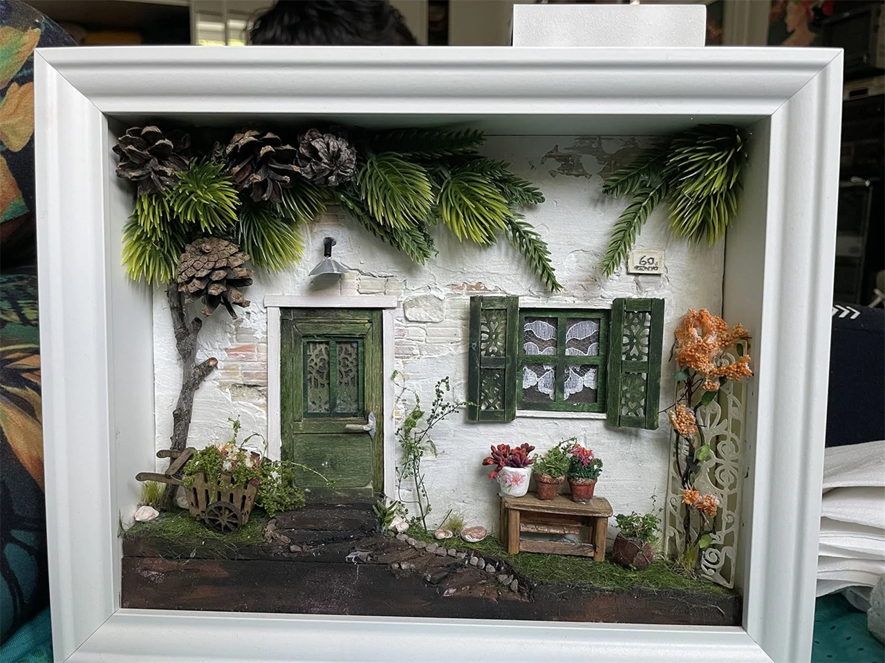 miniatűr dobozkép,fenyves utca