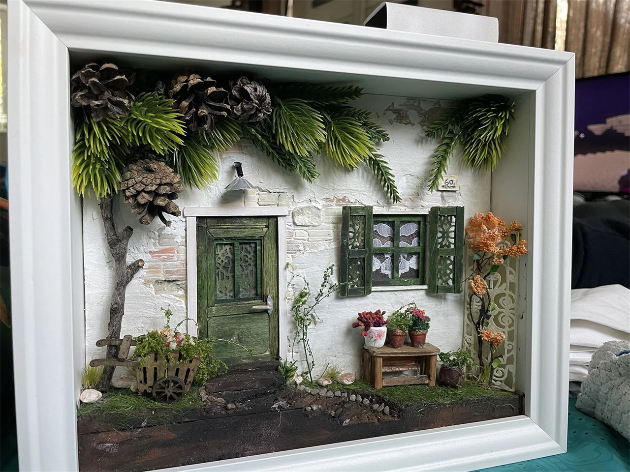 miniatűr dobozkép,fenyves utca