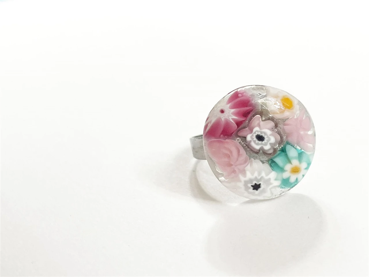 millefiori gyűrű