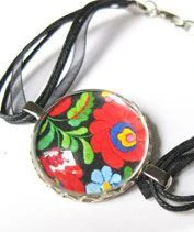 matyó mintás karkötő