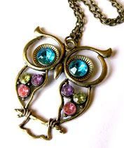 Bagolyka stasszal medál