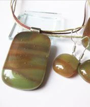 Földanya üvegékszer szett 