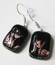 Egyedi dichroiv fülbevaló