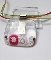 Vízi millerét üvegmedál