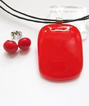 Piros ékszerszett 2