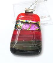 Feine tüze üvegmedál