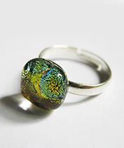 Pici Tündérvölgy üvegékszer gyűrű