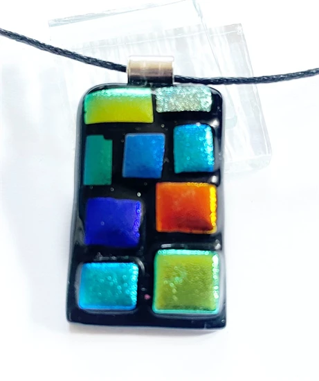 Patchwork üvegmedál