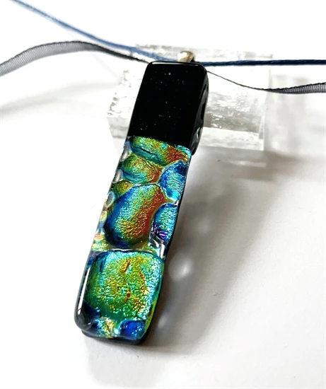 dichroic üvegmedál