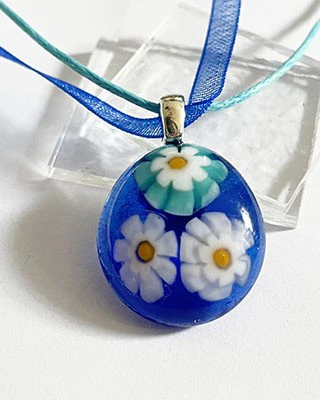 Millefiori üvegékszerek