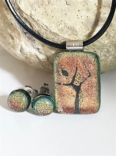 Nara életfa üvegékszer szett 