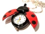 Piros katicás ékszeróra
