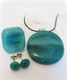 türkiz ékszerszett