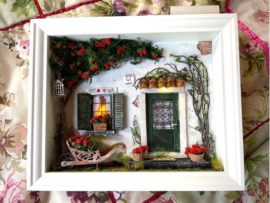 shadowbox, kulcstartó